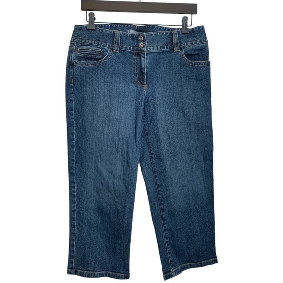 Ann Taylor Denim - Ann Taylor Women's Jeans Size 8 Slim Fit Lower on Waist Denim Jeans Loft